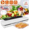 Electric Vacuum Food Sealer to Maintain Food Fresh with 10Pcs Bags