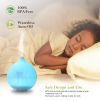 Cool Mist Humidifier, Essential Oil Diffuser With 7 Color LED Lights