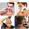 Electric Razor Shaver, Rechargeable Cordless Beard Trimmer, Dry/Wet for Men