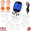 Electric Muscle Stimulator, Dual Channels, Pulse Massager, Tens Device