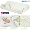 Bamboo Memory Foam Pillow, Contoured Cervical Orthopedic, Neck Support