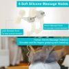 Electric Neck/Shoulder Massager, Infrared Heating, Kneading, and Grasping