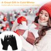 Unisex Touch Screen Gloves, Full Finger Winter Warm Knitted Gloves