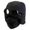 Unisex Thermal Winter Warmth Trapper Trooper Cap, and Goggles