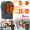 Portable Electric Space Heater, 500W Mini Desktop Fan Heater