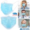 3-Layers Medical Grade Face Mask, Disposable Surgical Ear Loop Mask