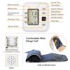 Blood Pressure Monitor, Irregular Heartbeat Detector, Voice Broadcast, 2 Users