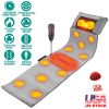 Full Body Electric Massage Mat with Heat, Vibration, and Neck Massage Pillow