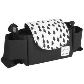 Stroller Organizer Bag, 6 Pockets with Cup Holder for Paper Tissue/Diaper