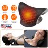 Ergonomic Heated Neck Stretcher, Cervical Traction with Graphene Heating Pad