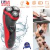 Electric Shaver Razor for Men, IPX7 Waterproof, Rechargeable with Pop Up Trimmer