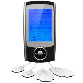 Rechargeable Tens Unit Machine, Impulse Massager, 16 Modes, Pain Relief