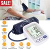 Arm Blood Pressure Monitor, Digital BP Cuff Pulse, Heart Rate Machine