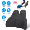 Lumbar Support Pillow For Office Chair, Car Seat, or Dining Chair, Memory Foam