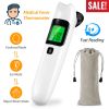 Medical Digital Infrared Thermometer, and Forehead and Ear with Fever Alarm