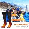 Electric Heated Socks for Men, and Women Battery Powered Machine Washable