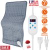 Electric Heating Pad for Shoulder, Neck, Back, Spine, Legs, and Feet