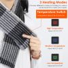 Electric Heated Scarf, USB, Unisex, Soft, and Warm with 3 Heating Modes