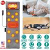 Full Body Electric Massage Mat with Heat, Vibration, and Neck Massage Pillow