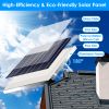 Solar Powered Fan Kit, For Intake or Exhaust Air, IPX7 Waterproof