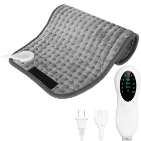 Electric Heating Pad for Back, Abdomen, and Shoulder, 10 Adjustable Temperatures