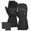 Electric Heated Gloves, Battery Powered USB, Windproof, Unisex