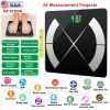 Smart Body Composition Scale Fat Monitor, Digital APP Scale, BMI Health Analyzer