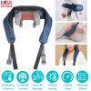 Electric Neck/Shoulder Massager, Infrared Heating, Kneading, and Grasping