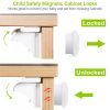 Magnetic Cabinet Locks, Child Safety Drawer Locks, and Latches Kit