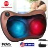 Back and Neck Massage Pillow, Thermotherapy, Kneading Massager, Car Massage