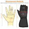 Electric Heated Gloves, Battery Powered USB, Windproof, Unisex