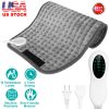 Electric Heating Pad for Back, Abdomen, and Shoulder, 10 Adjustable Temperatures