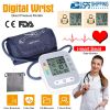 Digital Arm Blood Pressure Monitor, LCD Heart Beat, Voice Gauge Health Test