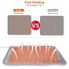 Electric Foot Warmer Heater Pad, Washable with 6 Temperature, and 4 Timer Modes