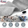 Extra Large Electric Heating Pad for Back Pain Relief with Buckles