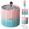 Portable Ice Bath, Folding Bathtub, Heat Retention Effect, 5 Layer Structure