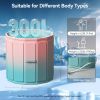 Portable Ice Bath, Folding Bathtub, Heat Retention Effect, 5 Layer Structure