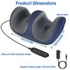 Shiatsu Foot Massager with Heat with 3 Modes, and 3 Intensity Levels