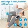 Cordless Leg Massager, and Air Compression with Heat