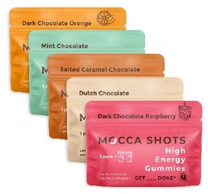 Mocca Shots Energy Gummies with Caffeine | 12-Pack - Variety Box