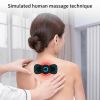 Mini Electric Neck, and Back Massager With USB Charging Cable