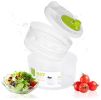 Salad Spinner Fruit Vegetable Washer, 3L/0.8Gal, Hand Cranking Vegetable Dryer