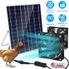 Solar Powered Fan Kit, For Intake or Exhaust Air, IPX7 Waterproof