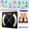 Smart Body Composition Scale Fat Monitor, Digital APP Scale, BMI Health Analyzer