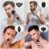 4 In 1 Electric Shaver for Men, IPX7 Waterproof, Beard, Nose, Face, Wet/Dry