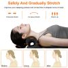 Ergonomic Heated Neck Stretcher, Cervical Traction with Graphene Heating Pad