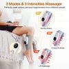 Electric Leg/Calf/Arm Compression, Massager with 3 Modes Heating Intensity