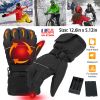 Heating Warm Gloves, Battery Powered Waterproof Glove, Unisex for Outdoors