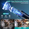 Industrial Endoscope Camera, 1080P 4.3In Colorful IPS Screen, IPX7 Waterproof