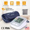 Digital Arm Blood Pressure Monitor, LCD Heart Beat, Voice Gauge Health Test